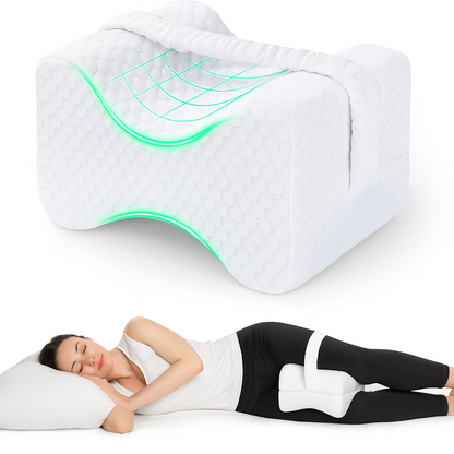Voseliner AlignKnee™ — The Contoured Knee Pillow for Lower-Back, Hip & Spine Relief