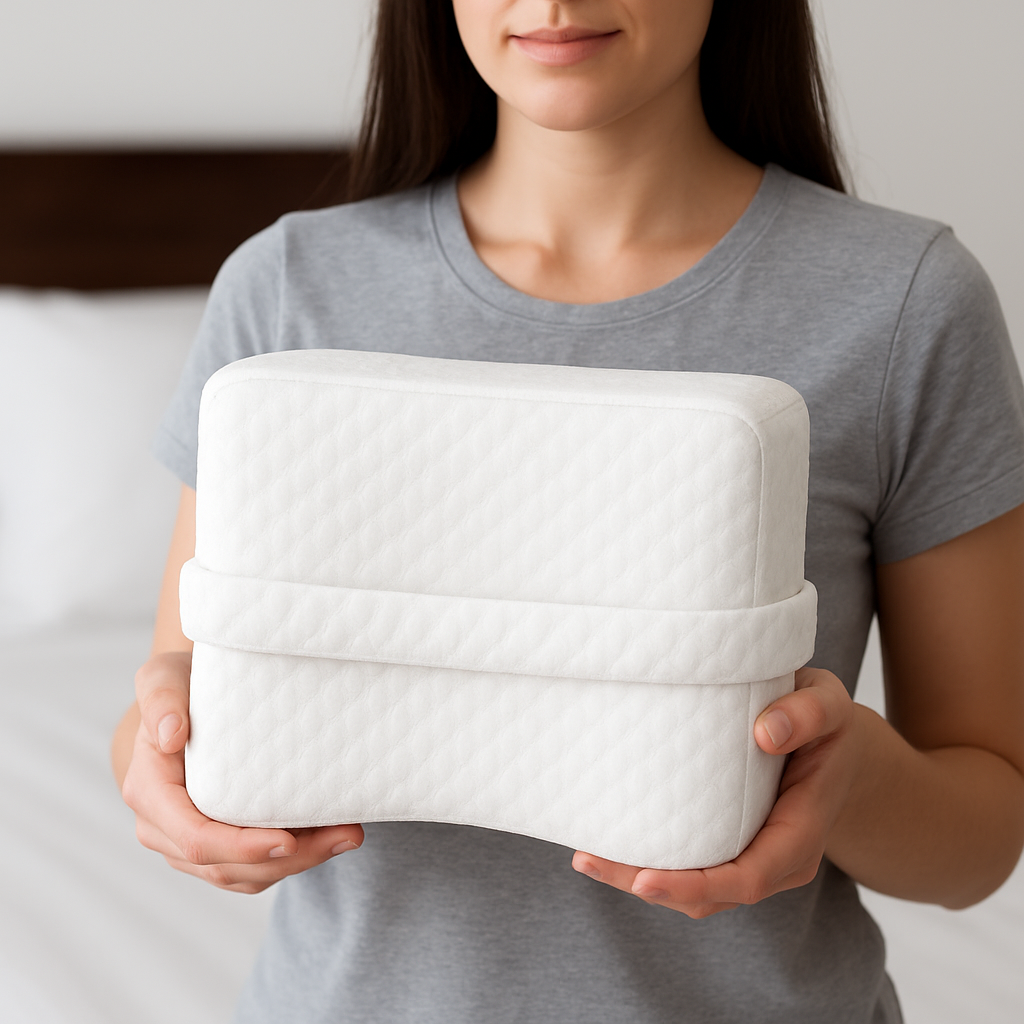 Voseliner AlignKnee™ — The Contoured Knee Pillow for Lower-Back, Hip & Spine Relief