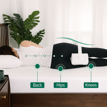 Voseliner AlignKnee™ — The Contoured Knee Pillow for Lower-Back, Hip & Spine Relief