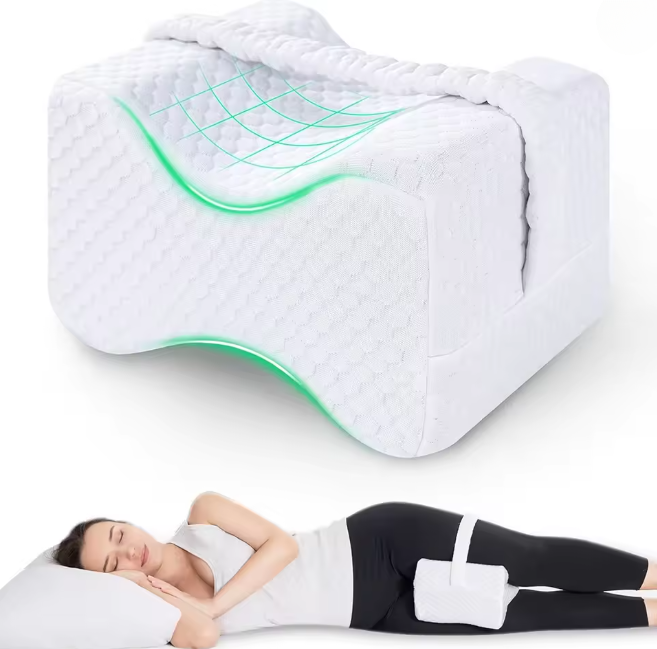 Voseliner AlignKnee™ — Contoured Knee Pillow for Lower-Back Relief