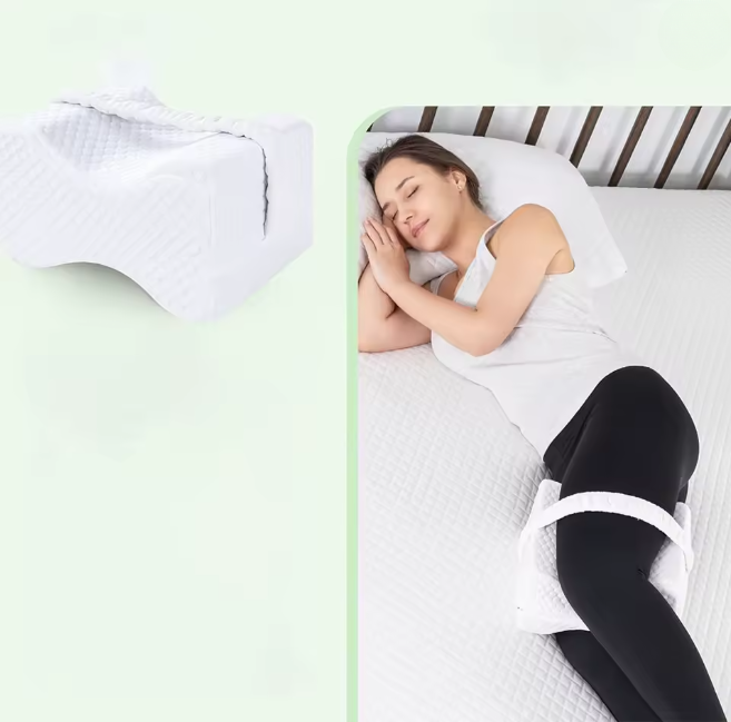Voseliner AlignKnee™ — Contoured Knee Pillow for Lower-Back Relief